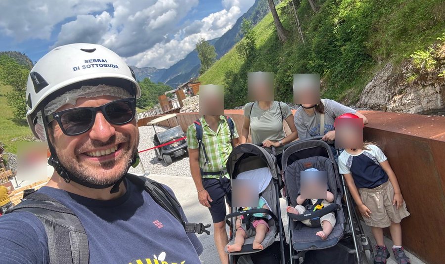 Leonardo in gita sulle Dolomiti